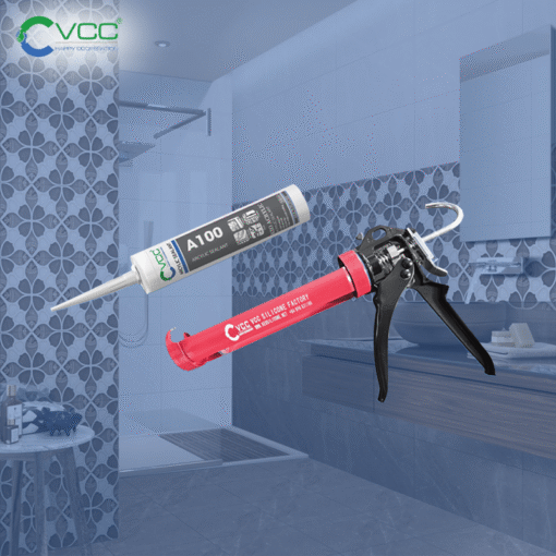 VCC A100 và súng bắn keo