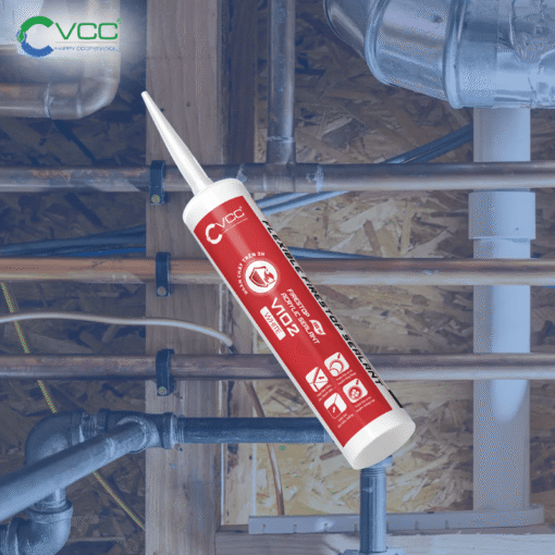 VCC V102   keo chống cháy lan gốc nước