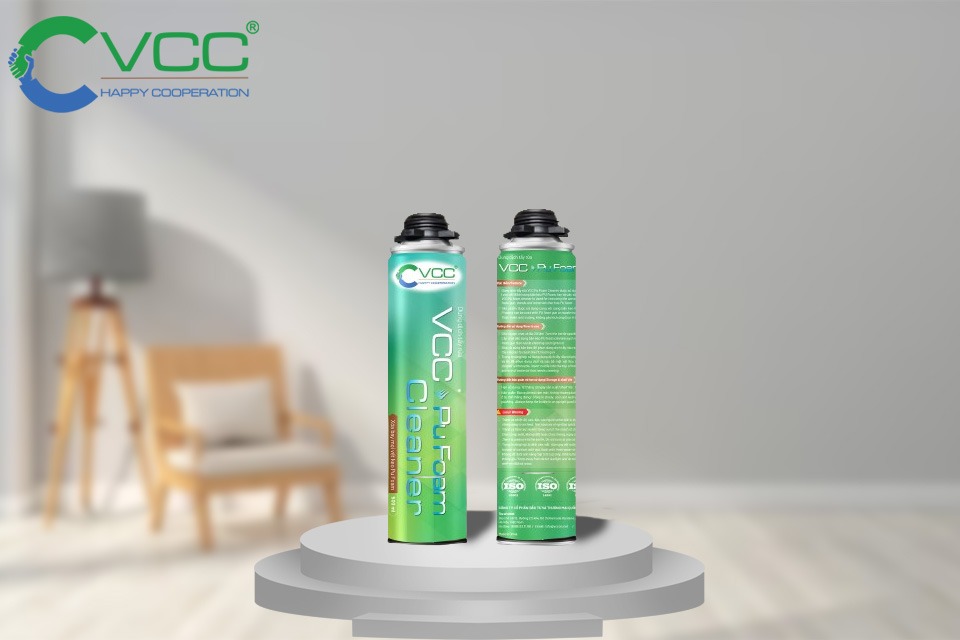 Hình ảnh VCC PU Foam Cleaner VCC Sealant Sản xuất phân phối keo silicone và chất kết dính chuyên nghiệp Hình ảnh VCC PU Foam Cleaner