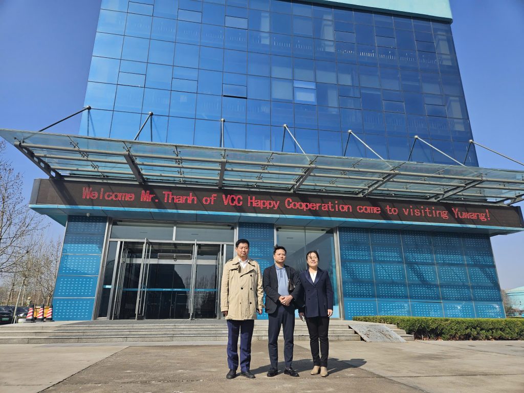 Lãnh đao tập đoàn Yuwang đón tiếp ông Nguyễn văn Thành Giam đốc VCC VCC Sealant Sản xuất phân phối keo silicone và chất kết dính chuyên nghiệp Lãnh đao tập đoàn Yuwang đón tiếp ông Nguyễn văn Thành Giam đốc VCC