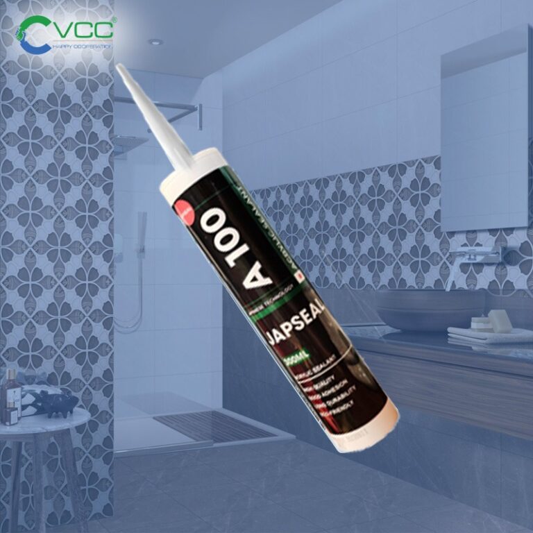 Keo Acrylic Japseal A100 Trám Trét Tường Nứt Sơn Phủ được  Vcc Sealant   Sản Xuất Phân Phối Keo Silicone Và Chất Kết Dính Chuyên Nghiệp
