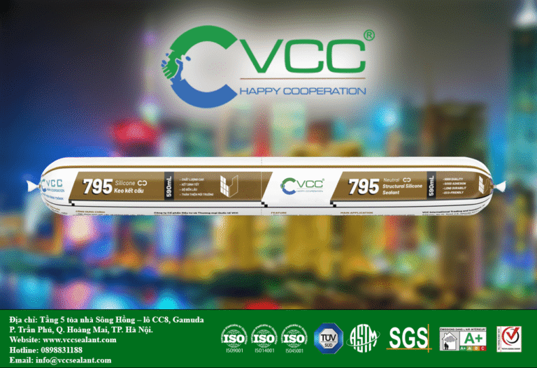 keo silicone trung tính VCC 795