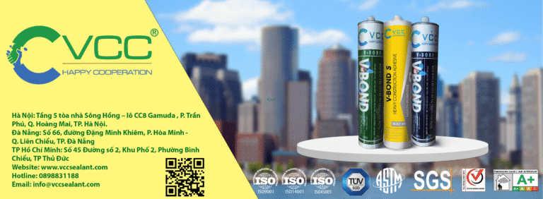 các sản phẩm keo đa năng VBOND của VCC » VCC Sealant - Sản xuất, phân phối keo silicone và chất kết dính chuyên nghiệp Các Sản Phẩm Keo đa Năng Vbond Của Vcc Vcc Sealant Sản Xuất Phân Phối Keo Silicone Và Chất Kết Dính Chuyên Nghiệp