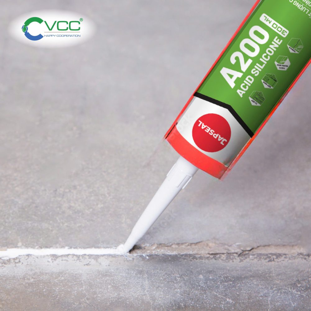 keo Silicone Japseal A200 trám trét khe nứt