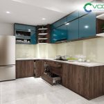 phòng bếp sạch sẽ vệ sinh