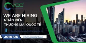 VCC tuyển dụng nhân viên Thương mại quốc tế