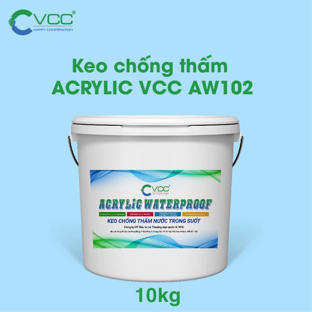 Keo chống thấm Acrylic AW 102 10kg