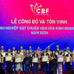 Công bố các doanh nghiệp đạt chuẩn Văn hóa Kinh doanh Việt Nam 2024