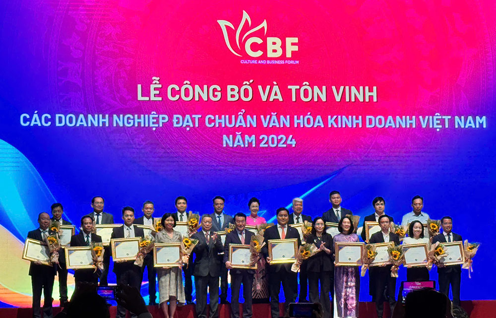 Công bố các doanh nghiệp đạt chuẩn Văn hóa Kinh doanh Việt Nam 2024 VCC Sealant Sản xuất phân phối keo silicone và chất kết dính chuyên nghiệp Công bố các doanh nghiệp đạt chuẩn Văn hóa Kinh doanh Việt Nam 2024