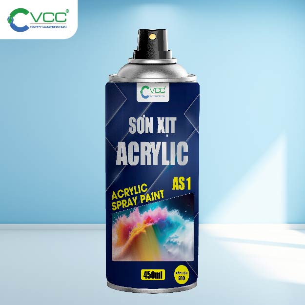 Sơn acrylic AS 1 VCC Sealant Sản xuất phân phối keo silicone và chất kết dính chuyên nghiệp Sơn acrylic AS 1