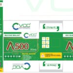 Bao bì sản phẩm VCC A500 mới