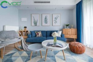 Chọn sơn phòng khách phù hợp tạo cảm giác hiện đại ấm cúng