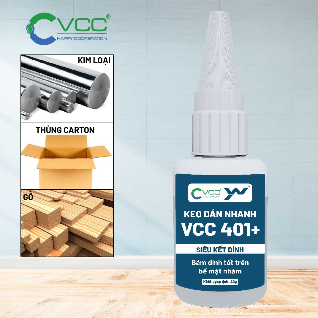Keo dán VCC 401 VCC Sealant Sản xuất phân phối keo silicone và chất kết dính chuyên nghiệp Keo dán VCC 401
