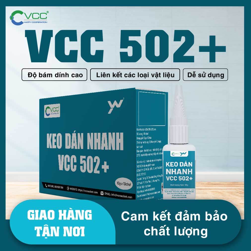 Keo dán VCC 502+