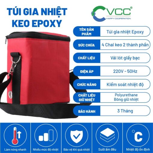 Túi gia nhiệt keo epoxy