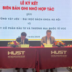 VCC ký kết hợp tác với Trường Vật Liệu   Đại Học Bách Khoa Hà Nội