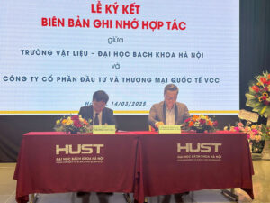 VCC ký kết hợp tác với Trường Vật Liệu - Đại Học Bách Khoa Hà Nội