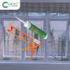 Keo VCC A500 với lượng VOC thấp giúp giảm thiểu rủi ro bệnh nghề nghiệp thợ nhôm kính
