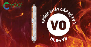 VCC V101   Keo Silicone chống cháy lan cấp FV0