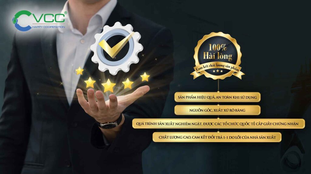 Cam kết chất lượng của VCC