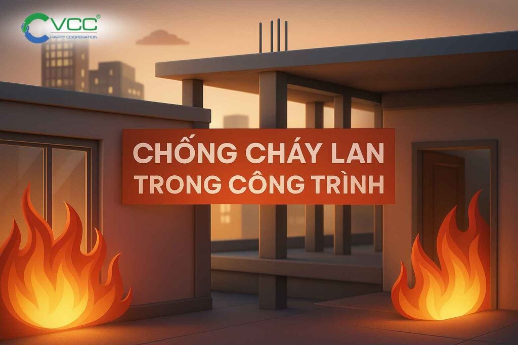 Có bắt buộc dùng keo chống cháy lan trong công trình VCC Sealant Sản xuất phân phối keo silicone và chất kết dính chuyên nghiệp Có bắt buộc dùng keo chống cháy lan trong công trình