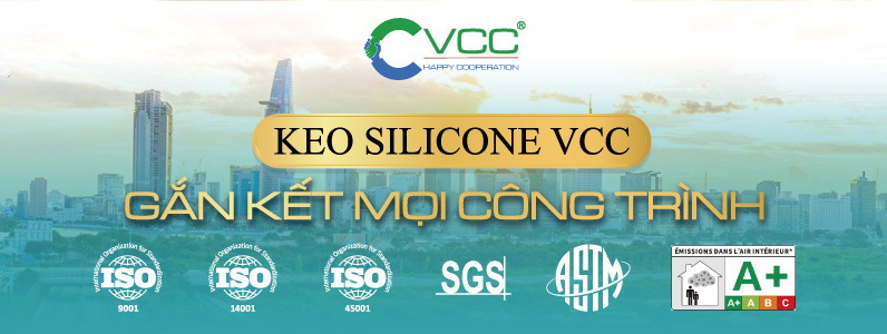 Keo Silicone VCC Gắn kết mọi công trình new