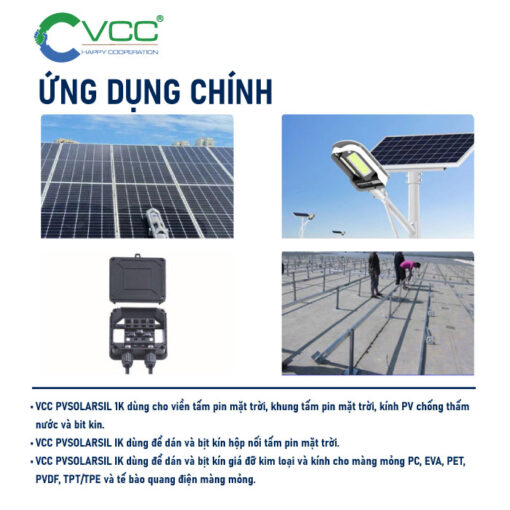 Keo quang điện VCC PVSOLARSIL 1K