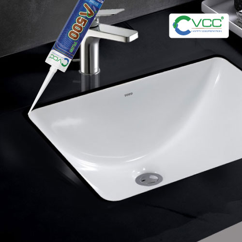 Keo silicone trung tính A500 Plus VCC Sealant Sản xuất phân phối keo silicone và chất kết dính chuyên nghiệp Keo silicone trung tính A500 Plus