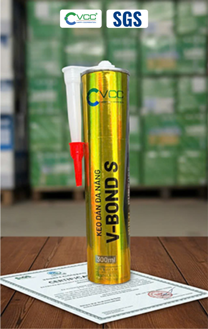 Keo V-Bond S đã đạt chứng nhận SGS