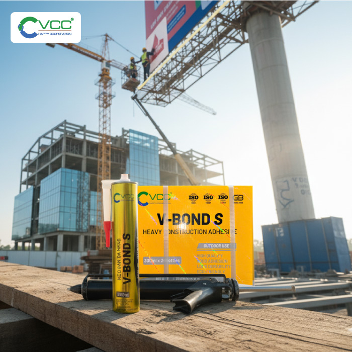Keo V-Bond S với bao bì mới