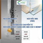 So sánh keo sbs và epoxy