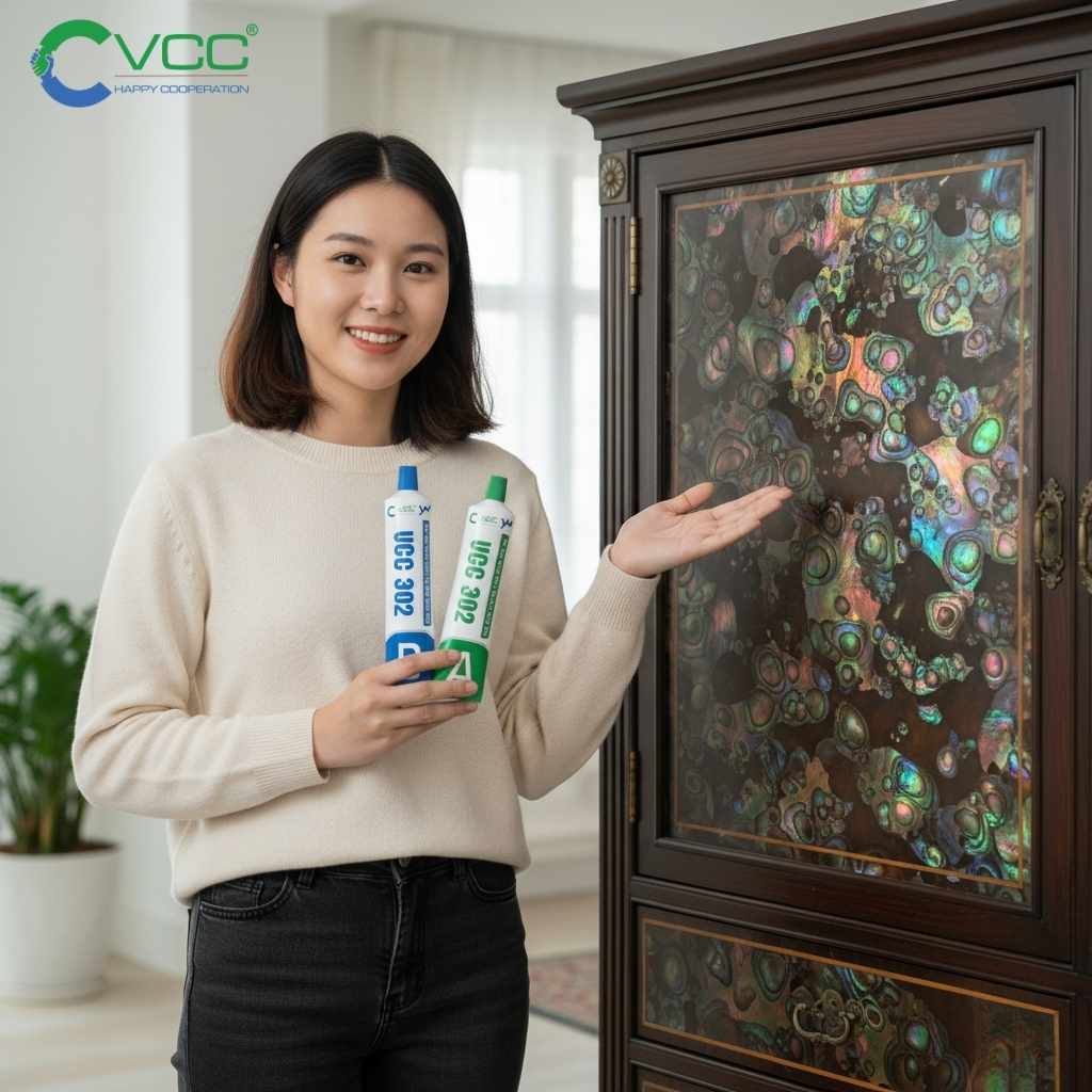 VCC 302 tiết kiệm thời gian thi công nhưng vẫn bảo đảm độ bền VCC Sealant Sản xuất phân phối keo silicone và chất kết dính chuyên nghiệp VCC 302 tiết kiệm thời gian thi công nhưng vẫn bảo đảm độ bền