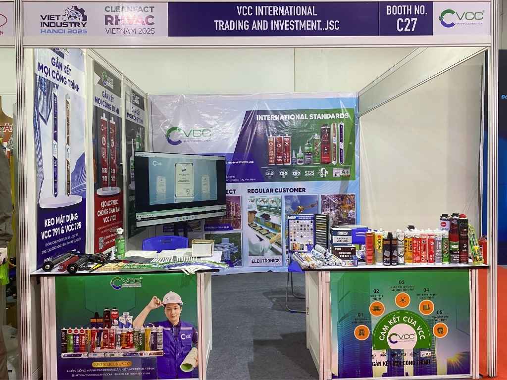 VCC nổi bật với sản phẩm chất kết dính chất lượng cao và giải pháp keo công nghiệp an toàn VCC Sealant Sản xuất phân phối keo silicone và chất kết dính chuyên nghiệp VCC nổi bật với sản phẩm chất kết dính chất lượng cao và giải pháp keo công nghiệp an toàn