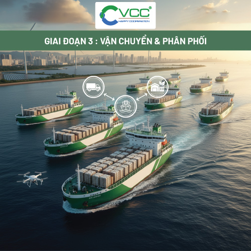 Giai đoạn 3 Vận chuyển Phân phối Transportation VCC Sealant Sản xuất phân phối keo silicone và chất kết dính chuyên nghiệp Giai đoạn 3 Vận chuyển Phân phối Transportation