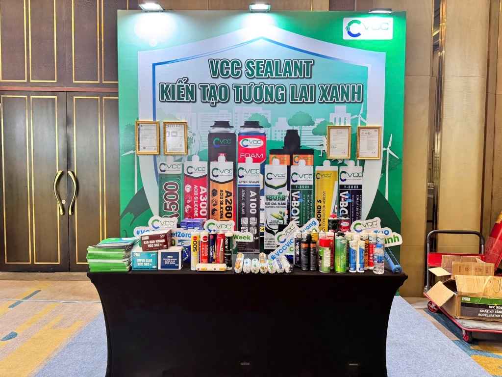 Không gian triển lãm Nơi hội tụ những thương hiệu tiên phong xanh hóa Việt Nam – VCC Sealant - Sản xuất, phân phối keo silicone và chất kết dính chuyên nghiệp Không Gian Triển Lãm Nơi Hội Tụ Những Thương Hiệu Tiên Phong Xanh Hóa Việt Nam Vcc Sealant Sản Xuất Phân Phối Keo Silicone Và Chất Kết Dính Chuyên Nghiệp