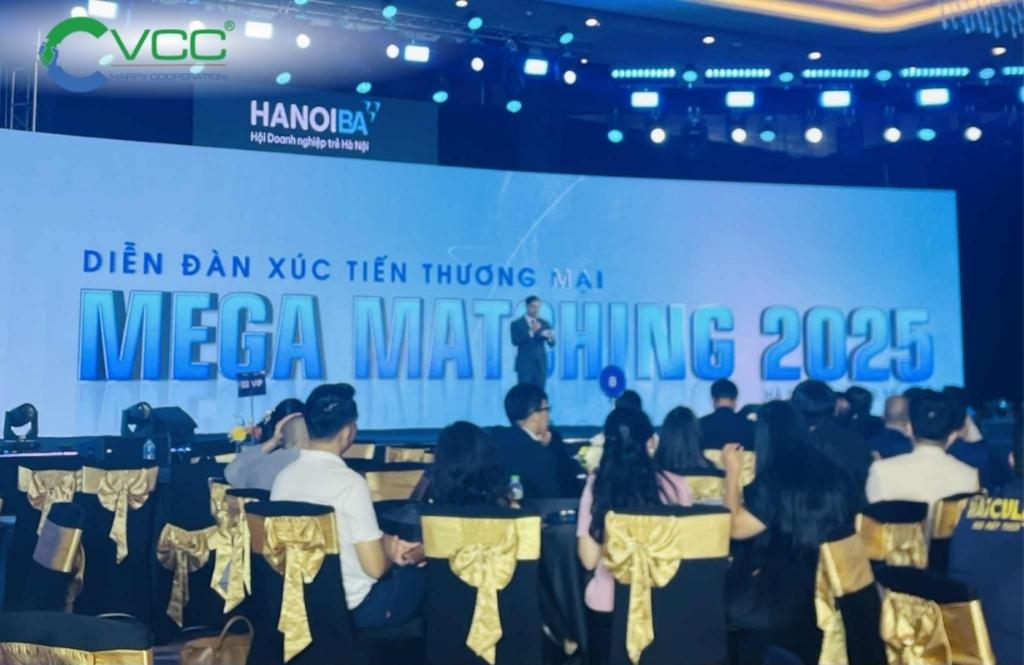 Mega Matching 2025 – Điểm nhấn kết nối doanh nghiệp trẻ