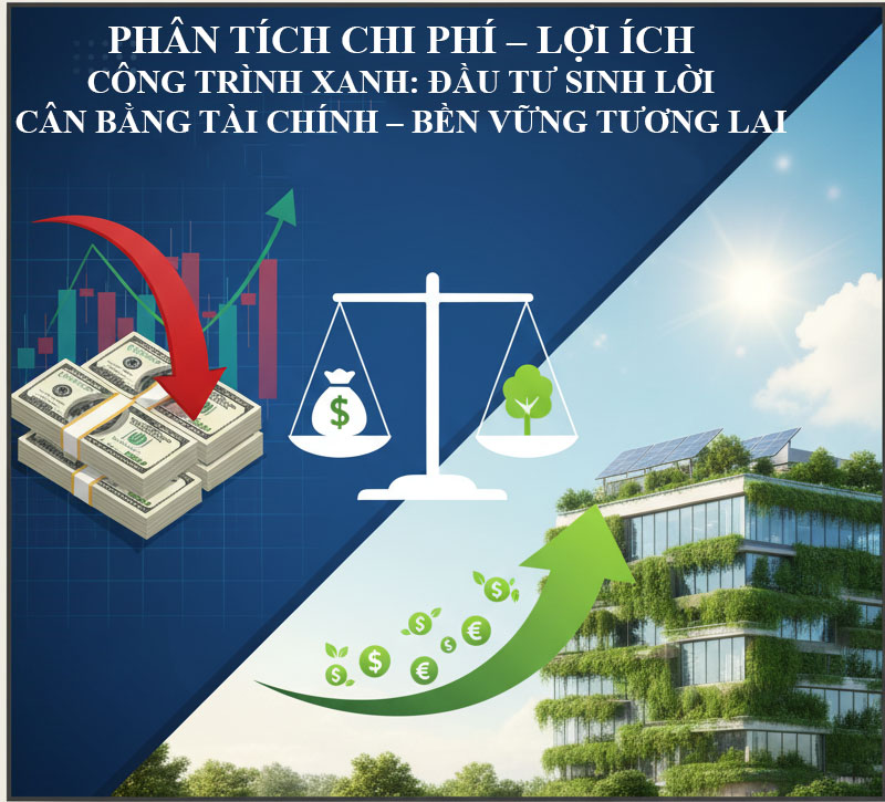 Phân tích Chi phí Lợi ích Công trình xanh VCC Sealant Sản xuất phân phối keo silicone và chất kết dính chuyên nghiệp Phân tích Chi phí Lợi ích Công trình xanh