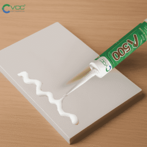 Cách dán keo silicone hiệu quả trên bề mặt nhựa