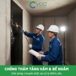 Chống thấm cho tầng hầm và bể ngầm
