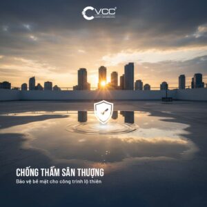 Chống thấm sân thượng lộ thiên