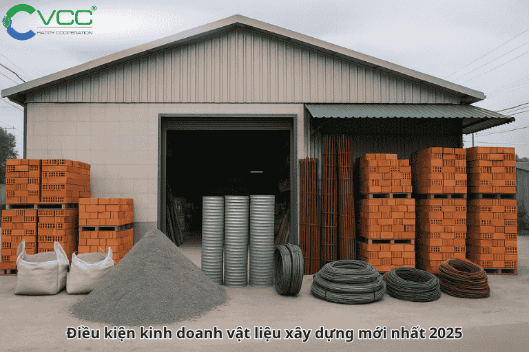 Điều kiện kinh doanh vật liệu xây dựng mới nhất 2025