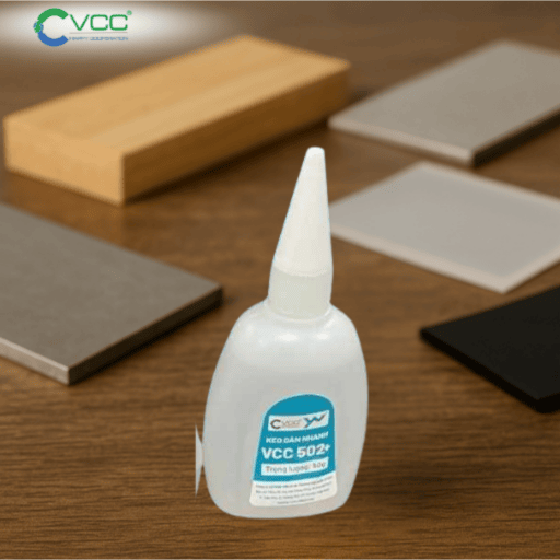 Khám phá ưu điểm vượt trội của keo dán VCC 502+