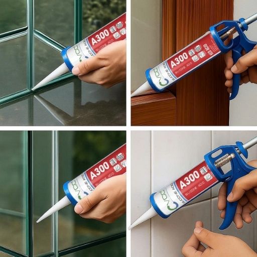 VCC A300 – Keo silicone cao cấp cho kính lớn và bể cá