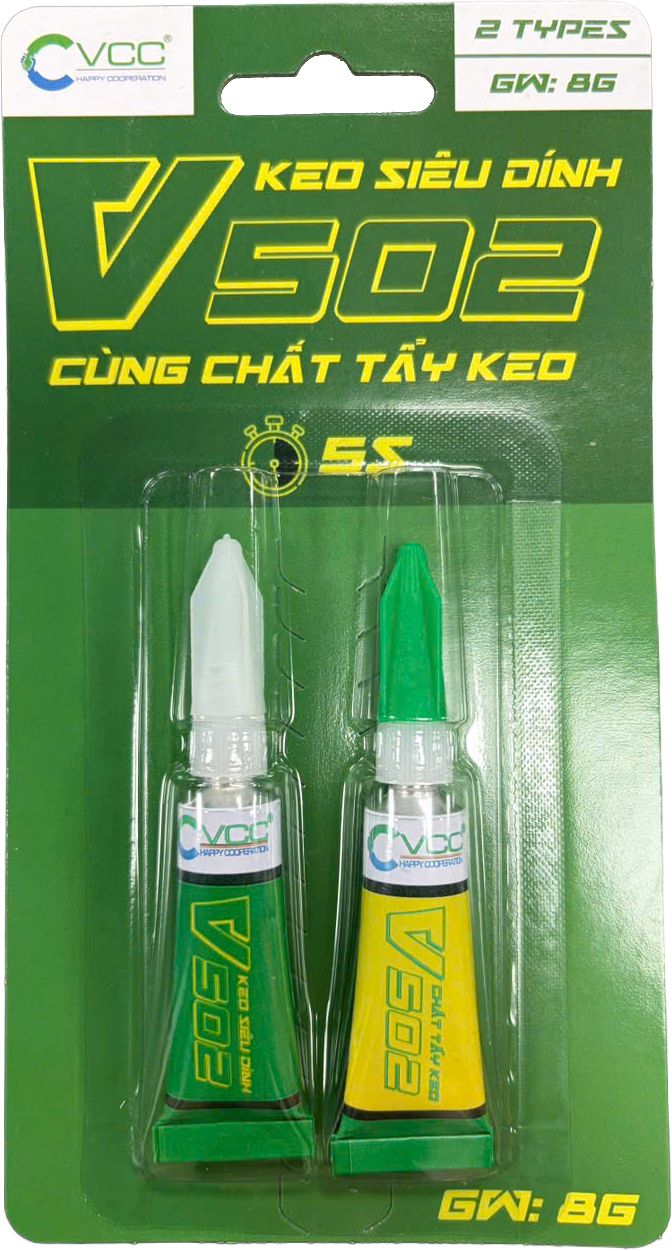 Hình ảnh Chi Tiết Vỉ Keo V502 Vcc Chính Hãng Sản Phẩm Có độ Nhớt Trung Bình 50 Cps Giúp Thẩm Thấu Tốt Và Dán đa Vật Liệu  Vcc Sealant   Sản Xuất Phân Phối Keo Silicone Và Chất Kết Dính Chuyên Nghiệp