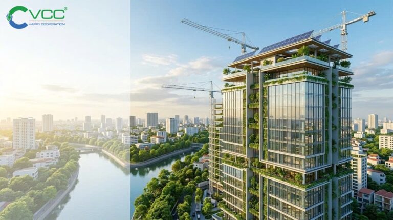 Công cụ tính điểm LOTUS NC V3 cho công trình xanh » VCC Sealant - Sản xuất, phân phối keo silicone và chất kết dính chuyên nghiệp Ảnh Banner Minh Họa Công Trình Xây Dựng Hiện đại Tích Hợp Hệ Thống Vườn đứng Và Năng Lượng Mặt Trời Phục Vụ Cho Bộ Công Cụ Chấm điểm Lotus Nc V3 Trên Website Vccsealantcom Vcc Sealant Sản Xuất Phân Phối Keo Silicone Và Chất Kết Dính Chuyên Nghiệp