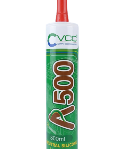 Đầu vòi bắn keo silicone lắp trực tiếp vào chai keo , giúp tạo đường keo gọn gàng , đẹp mắt