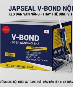 Ảnh Keo Dán đa Năng Japseal V bond Nội Thất Của Vcc Với 5 Tính Năng Bám Dính Siêu Việt an Toàn Môi Trường Khô Nhanh Không Mùi Và Chịu Lực Cao  Vcc Sealant   Sản Xuất Phân Phối Keo Silicone Và Chất Kết Dính Chuyên Nghiệp