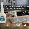 Hình ảnh Quảng Cáo Keo Dán Vcc 502+ đang Thi Công Dán Chữ Mica Trong Suốt Trên Bề Mặt Kim Loại Thể Hiện Khả Năng Kết Dính Nhanh Và Tính Thẩm Mỹ Cao Không Bị ố Trắng  Vcc Sealant   Sản Xuất Phân Phối Keo Silicone Và Chất Kết Dính Chuyên Nghiệp