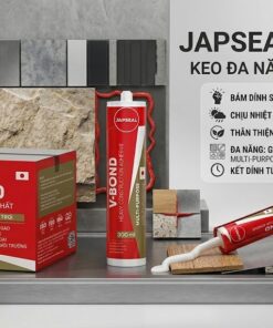 Keo Dán đa Năng Japseal V bond Ngoại Thất Của Vcc Dán được Gỗ Kim Loại đá Nhựa Bê Tông Sản Phẩm Siêu Dính Chịu Thời Tiết Kết Dính Tức Thì Công Nghệ Nhật Bản Thùng 24 ống  Vcc Sealant   Sản Xuất Phân Phối Keo Silicone Và Chất Kết Dính Chuyên Nghiệp