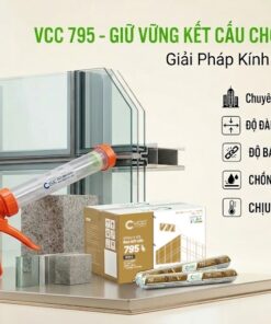 Ảnh Keo Kết Cấu Vcc 795 Dạng Túi Xúc Xích 600ml Súng Bắn Keo Nhựa Chuyên Dụng Và Thùng Sản Phẩm Trên Nền Mô Hình Kính Mặt Dựng Cao Tầng  Vcc Sealant   Sản Xuất Phân Phối Keo Silicone Và Chất Kết Dính Chuyên Nghiệp